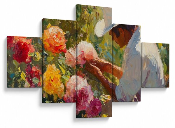 Obraz - Ogrodnik (125x70 cm)