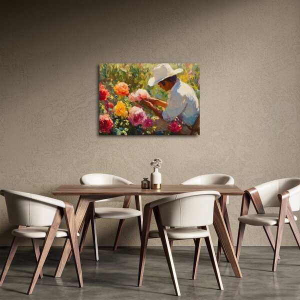 Obraz - Ogrodnik (70x50 cm)