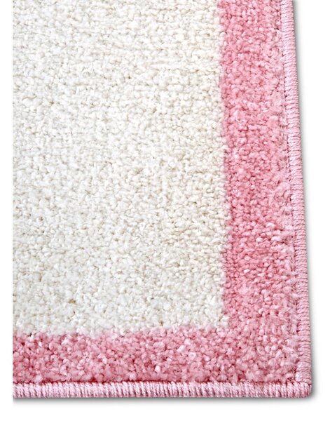 Biało-różowy dywan dziecięcy 120x170 cm Bouncy – Hanse Home