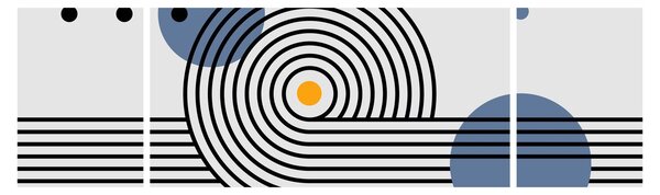 Obraz - Minimalistyczna abstrakcja N⁰1 (170x50 cm)