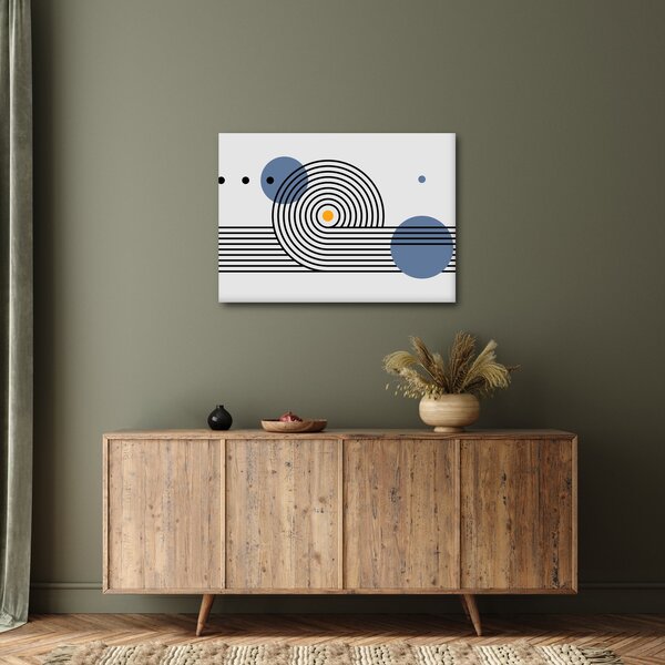 Obraz - Minimalistyczna abstrakcja N⁰1 (70x50 cm)