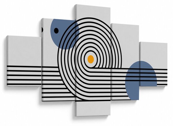 Obraz - Minimalistyczna abstrakcja N⁰1 (125x70 cm)