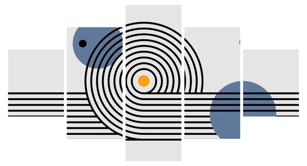 Obraz - Minimalistyczna abstrakcja N⁰1 (125x70 cm)