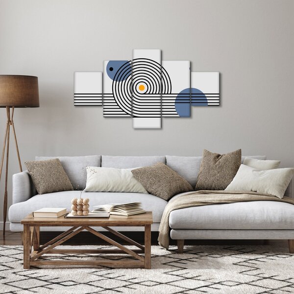 Obraz - Minimalistyczna abstrakcja N⁰1 (125x70 cm)