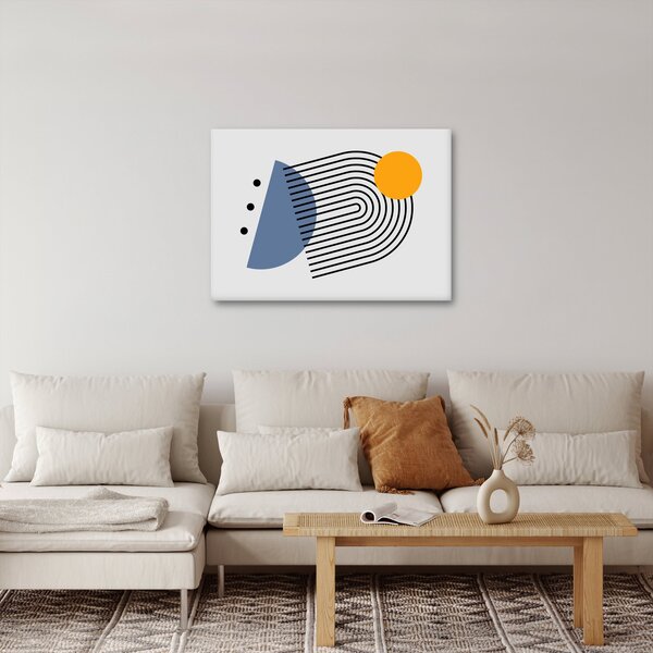 Obraz - Minimalistyczna abstrakcja N⁰2 (70x50 cm)