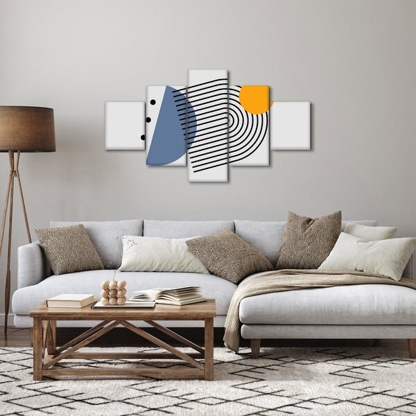 Obraz - Minimalistyczna abstrakcja N⁰2 (125x70 cm)