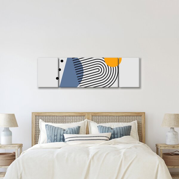 Obraz - Minimalistyczna abstrakcja N⁰2 (170x50 cm)