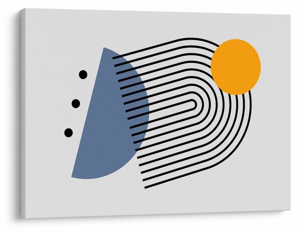 Obraz - Minimalistyczna abstrakcja N⁰2 (70x50 cm)