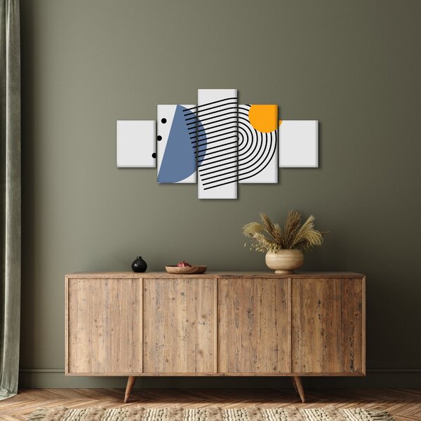 Obraz - Minimalistyczna abstrakcja N⁰2 (125x70 cm)