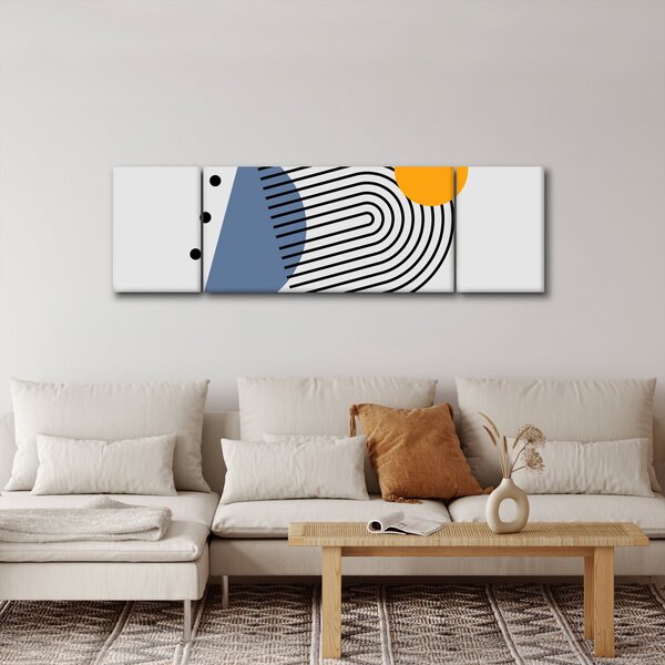 Obraz - Minimalistyczna abstrakcja N⁰2 (170x50 cm)