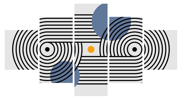 Obraz - Minimalistyczna abstrakcja N⁰3 (125x70 cm)