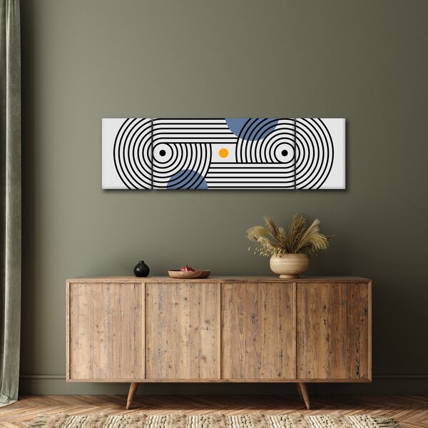 Obraz - Minimalistyczna abstrakcja N⁰3 (170x50 cm)
