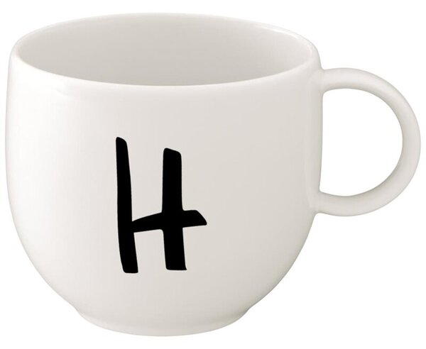 Kubek z literą H (330 ML) Letters Villeroy & Boch