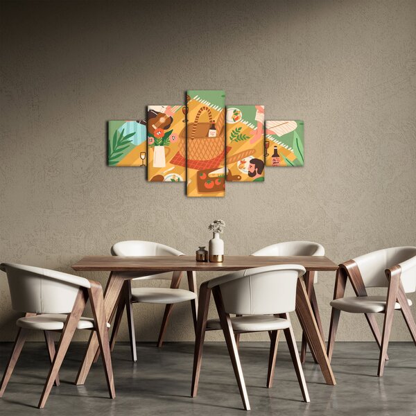 Obraz - Letnia miłość (125x70 cm)