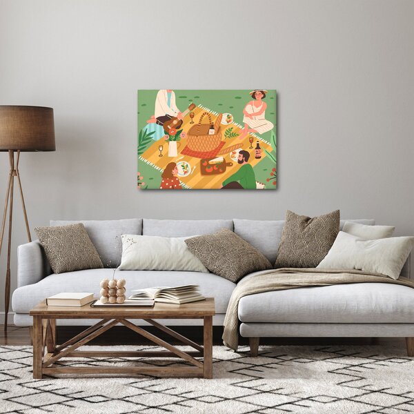 Obraz - Letnia miłość (70x50 cm)