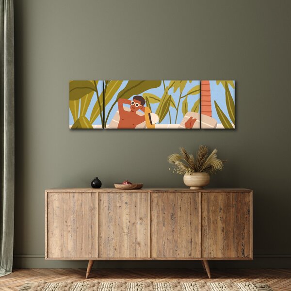 Obraz - Czas letni (170x50 cm)