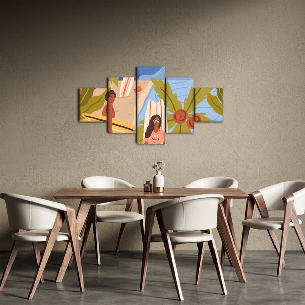 Obraz - Ciesz się życiem (125x70 cm)
