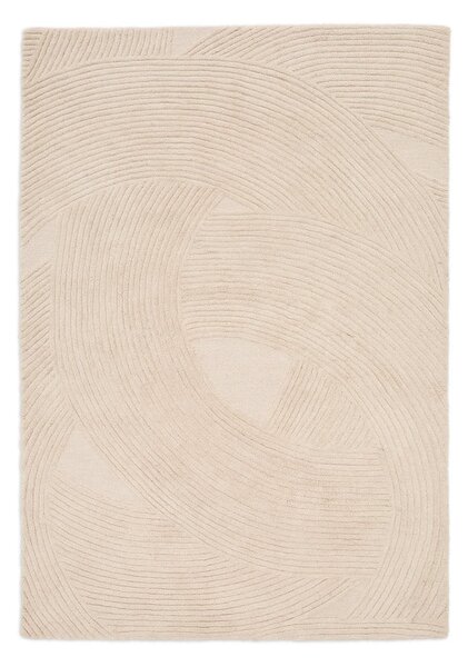 Kremowy wełniany dywan tkany ręcznie 160x230 cm Domm – Kave Home