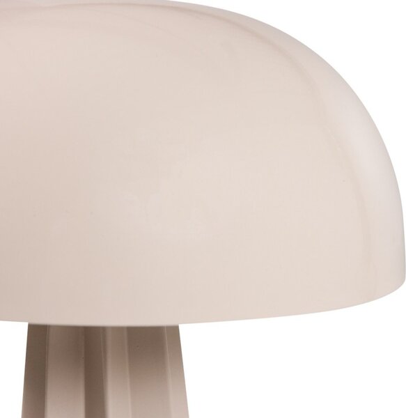 Kremowa metalowa lampa stołowa (wysokość 29 cm) Virel – WOOOD
