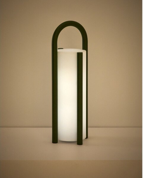 Lampa zewnętrzna przenośna LED na USB ø 16 cm Leros – Kave Home