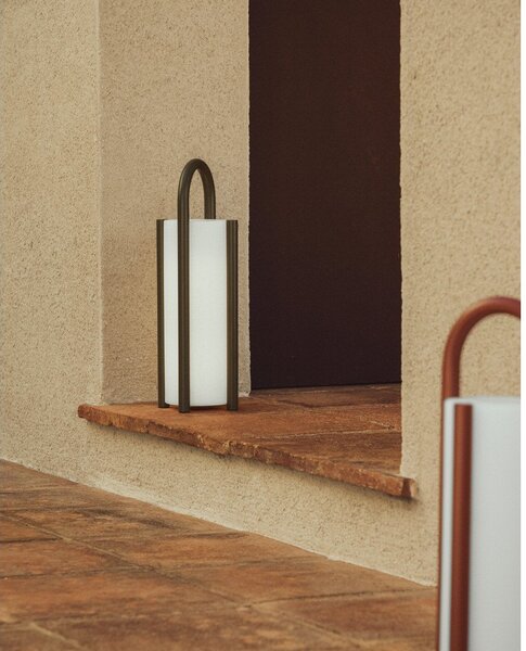 Lampa zewnętrzna przenośna LED na USB ø 16 cm Leros – Kave Home