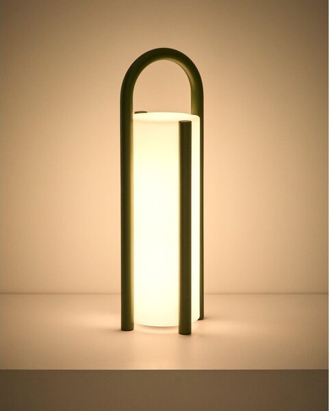 Lampa zewnętrzna przenośna LED na USB ø 16 cm Leros – Kave Home