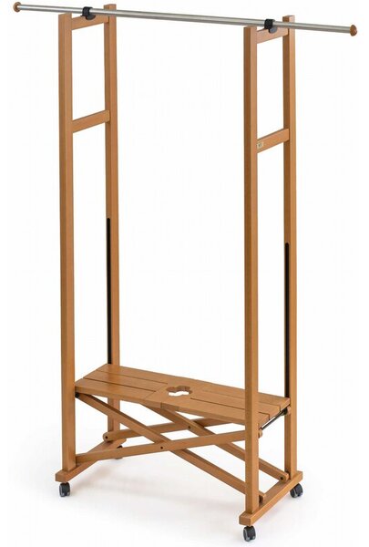 Stojak na ubrania ARREDAMENTI Elios 37 x 78 cm Brązowy
