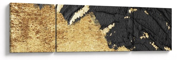 Obraz - Złota struktura N⁰1 (170x50 cm)