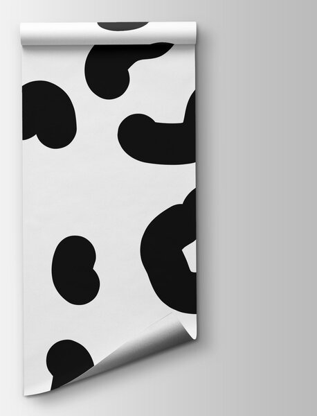 Fototapeta Czarno-biały wzór, Nowoczesne Fototapety, Popularne Fototapety, t00688 - Tapeko.pl