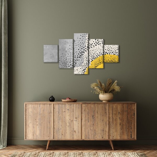 Obraz - Abstrakcyjny obraz plaży N⁰3 (125x70 cm)