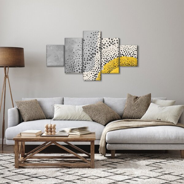 Obraz - Abstrakcyjny obraz plaży N⁰3 (125x70 cm)