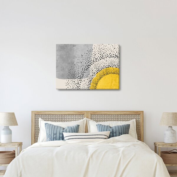 Obraz - Abstrakcyjny obraz plaży N⁰3 (70x50 cm)
