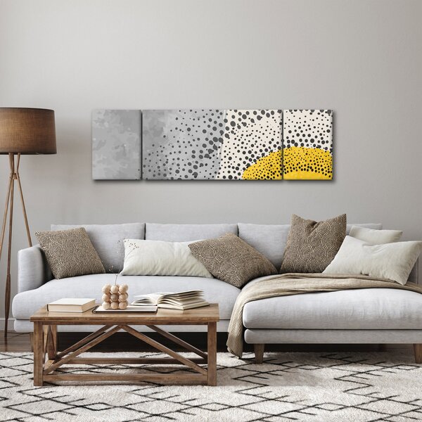 Obraz - Abstrakcyjny obraz plaży N⁰3 (170x50 cm)