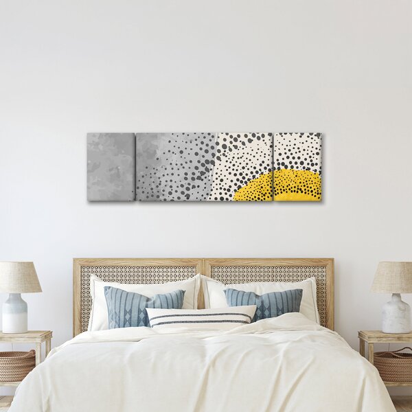Obraz - Abstrakcyjny obraz plaży N⁰3 (170x50 cm)