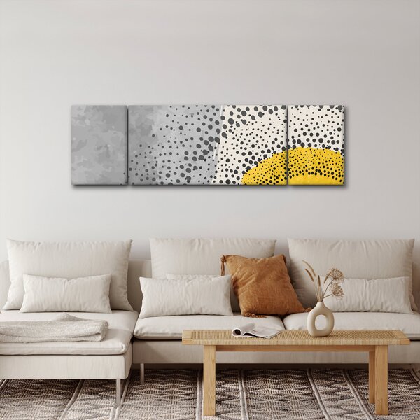 Obraz - Abstrakcyjny obraz plaży N⁰3 (170x50 cm)