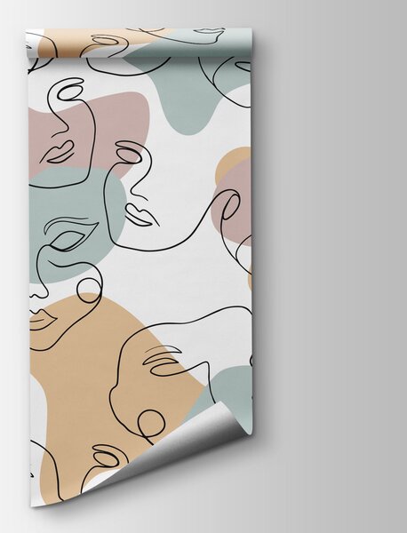 Fototapeta Wzór z kolorowych kształtów, Fototapety Abstrakcja, Popularne Fototapety, t00696 - Tapeko.pl