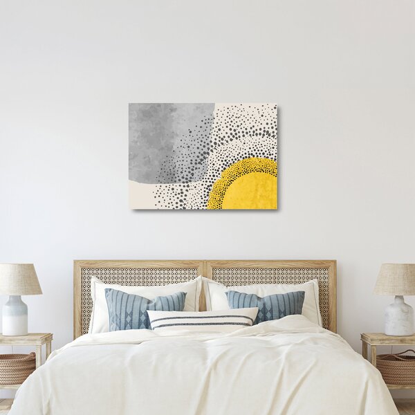 Obraz na szkle - Abstrakcyjny Obraz na szkle plaży N⁰3 (70x50 cm)