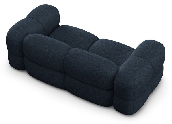 Ciemnoniebieska sofa 210 cm Loretto – Cosmopolitan Design
