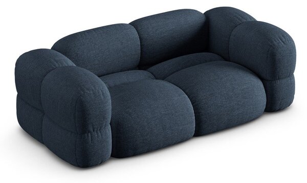 Ciemnoniebieska sofa 210 cm Loretto – Cosmopolitan Design