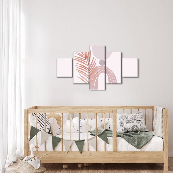 Obraz - Fioletowy minimalizm N⁰1 (125x70 cm)
