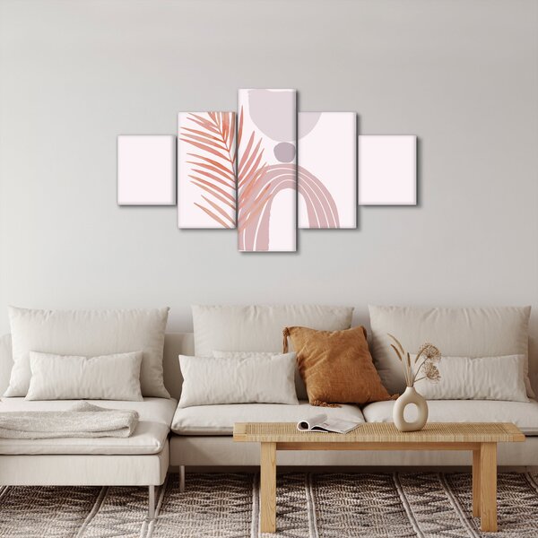 Obraz - Fioletowy minimalizm N⁰1 (125x70 cm)