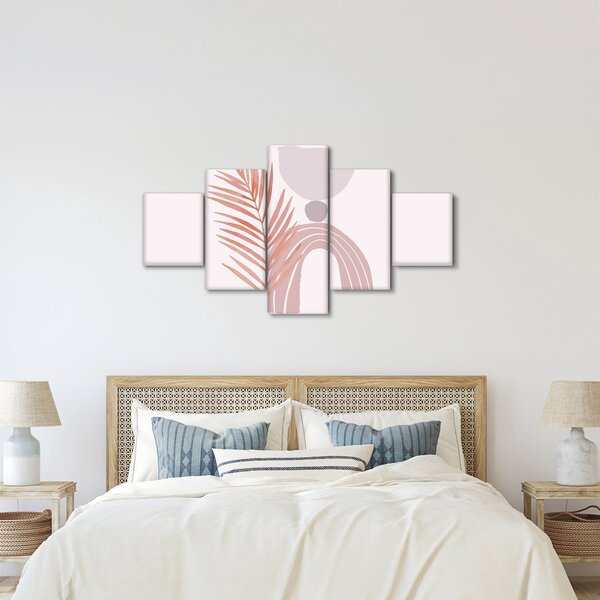 Obraz - Fioletowy minimalizm N⁰1 (125x70 cm)