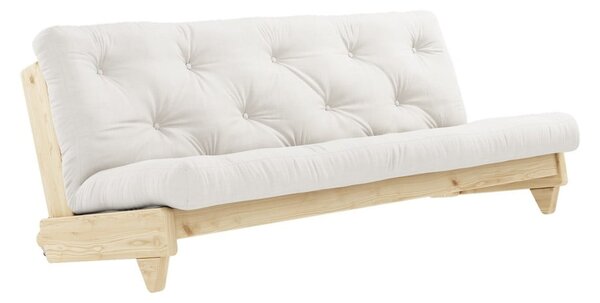 Sofa rozkładana z jasnobeżowym pokryciem Karup Design Fresh Natural