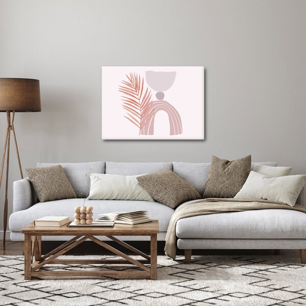 Obraz - Fioletowy minimalizm N⁰1 (70x50 cm)