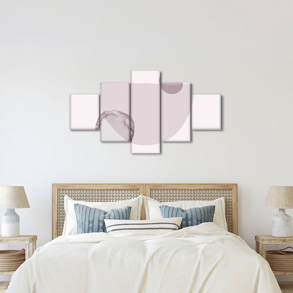 Obraz - Fioletowy minimalizm N⁰2 (125x70 cm)