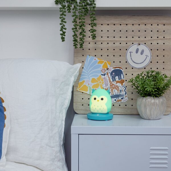 Niebieska dziecięca lampka nocna Fizz Winston – SQUISHMALLOWS