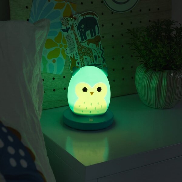 Niebieska dziecięca lampka nocna Fizz Winston – SQUISHMALLOWS