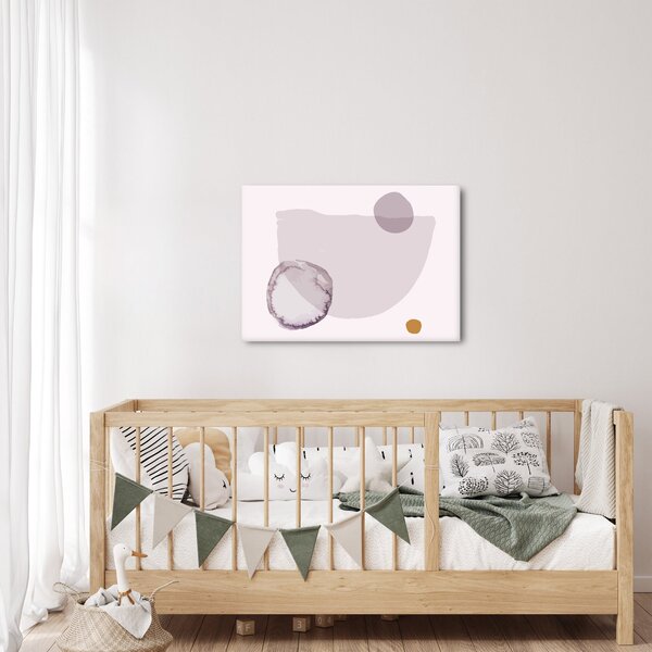 Obraz - Fioletowy minimalizm N⁰2 (70x50 cm)