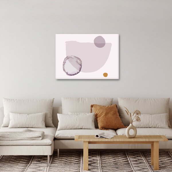 Obraz - Fioletowy minimalizm N⁰2 (70x50 cm)
