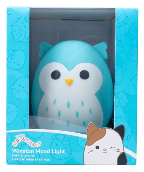 Niebieska dziecięca lampka nocna Fizz Winston – SQUISHMALLOWS